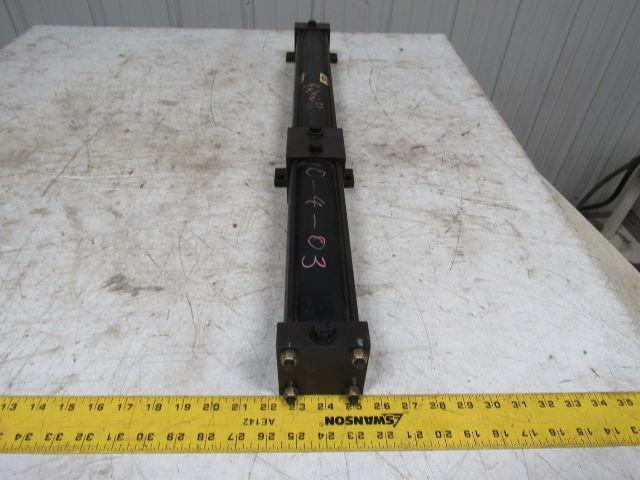 Schrader Bellows NC9-MX0-0250 Pneumatic Cylinder 2.5" Bore x 9"+ 16" Stroke