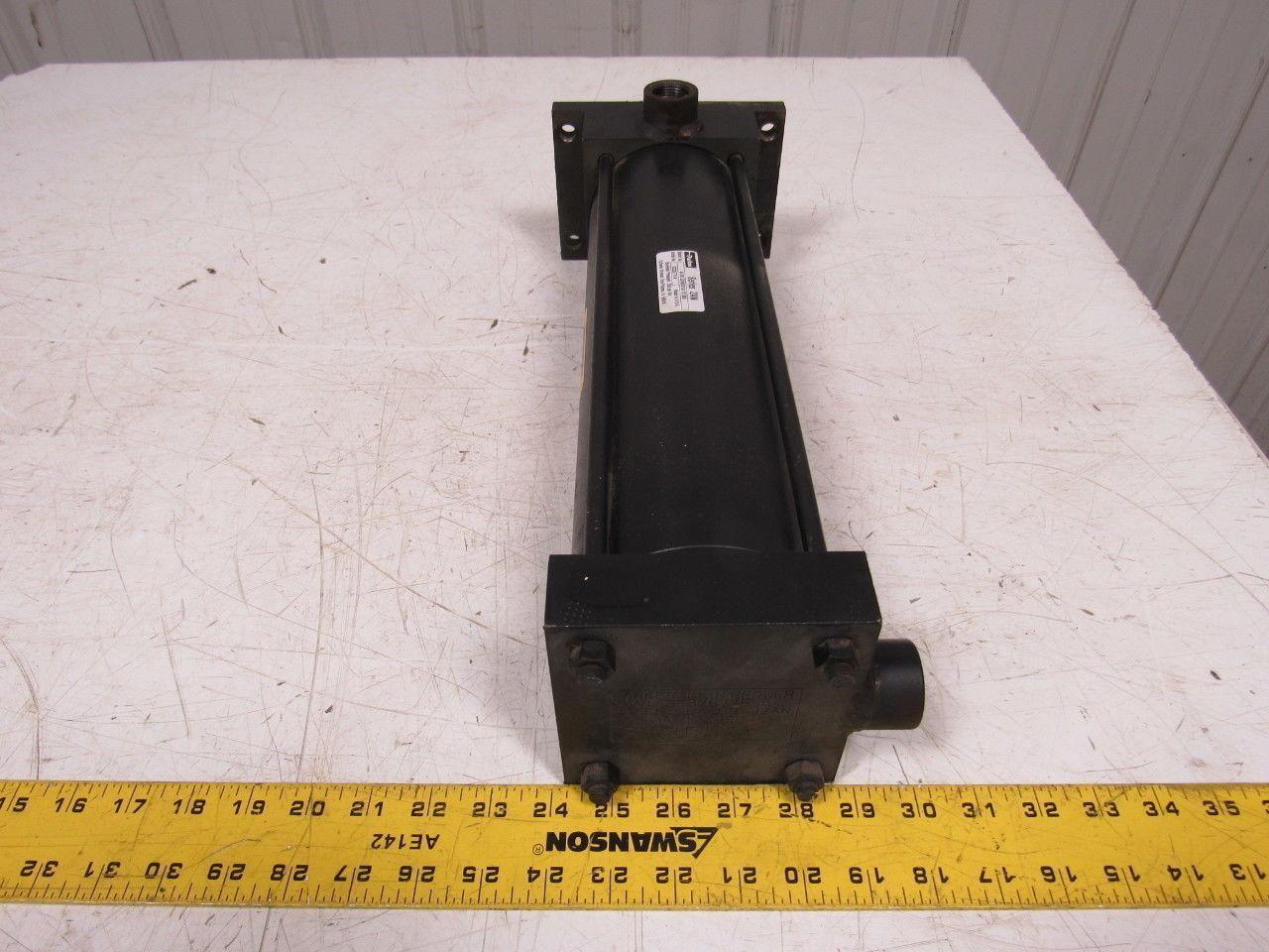 Parker 04.00 J2ANUS13A 12.500 4" Bore X 12.5" Stroke Pneumatic Cylinder