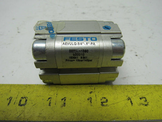 Festo AEVULQ-3/4"-.5"-PA 3/4" Bore X .5" Stroke Pneumatic Cylinder