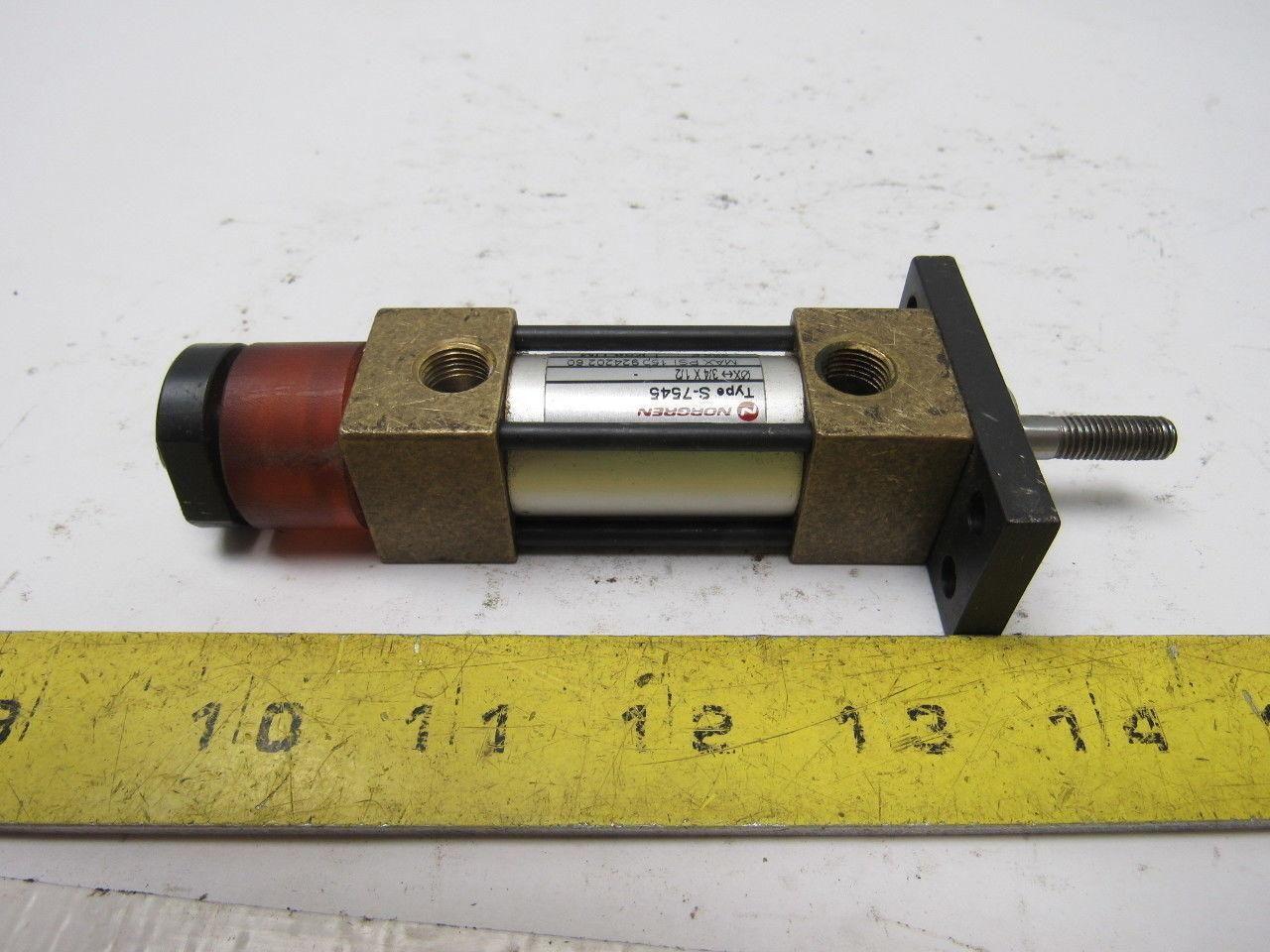 Norgren S-7545 3/4" Bore X 1/2" Pneumatic Cylinder Special Tiny Tim