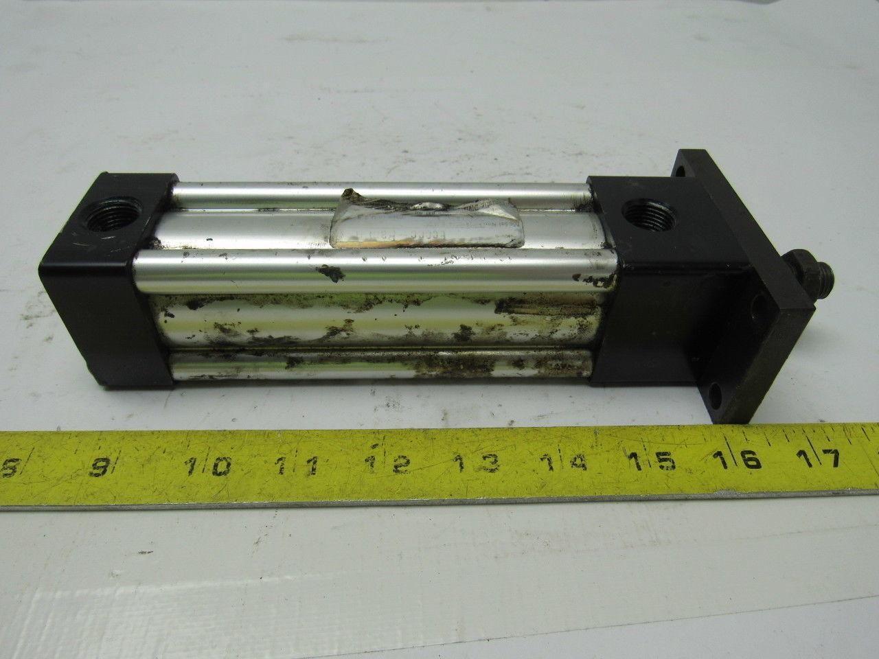 Schrader Bellows FW2A10244S 4.000 1-1/2" Bore X 4" Stroke Pneumatic Cylinder