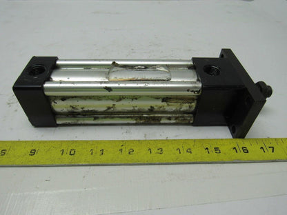 Schrader Bellows FW2A10244S 4.000 1-1/2" Bore X 4" Stroke Pneumatic Cylinder