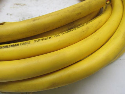 CCI 22447 Suprene 105 14 AWG Yellow 600V 50Ft Roll W/O Plugs