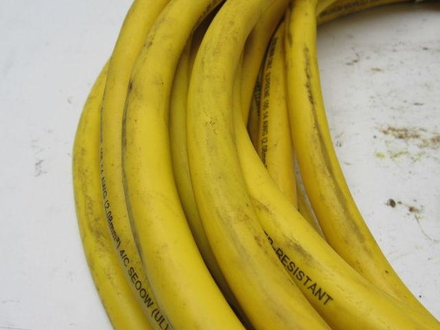 CCI 22447 Suprene 105 14 AWG Yellow 600V 50Ft Roll W/O Plugs