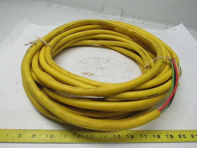 CCI 22447 Suprene 105 14 AWG Yellow 600V 50Ft Roll W/O Plugs