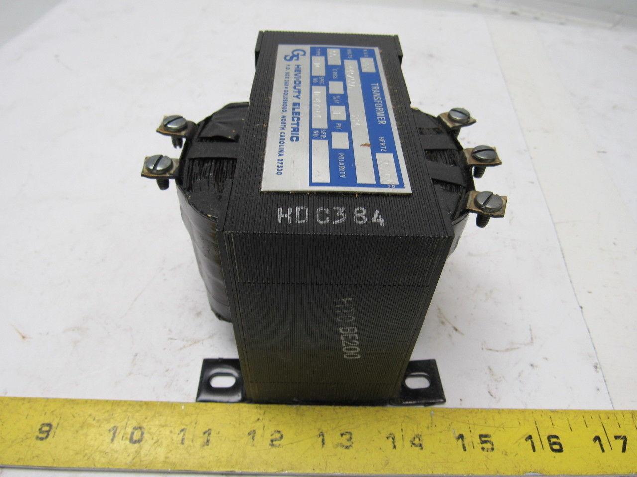 Carrier HT01BE200 440/550-220V .200 KVA Transformer 50/60 Hz. Single Ph.