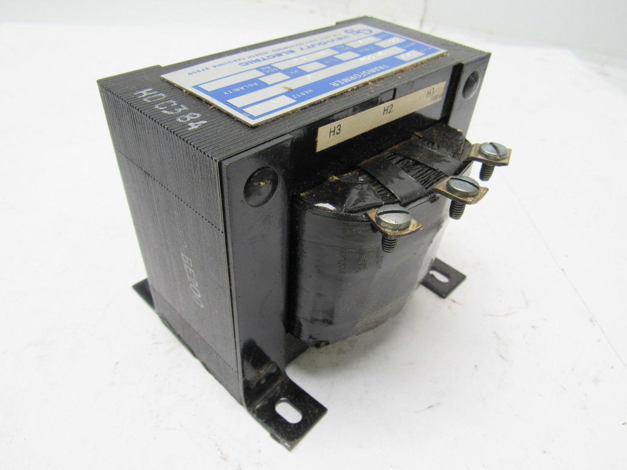 Carrier HT01BE200 440/550-220V .200 KVA Transformer 50/60 Hz. Single Ph.