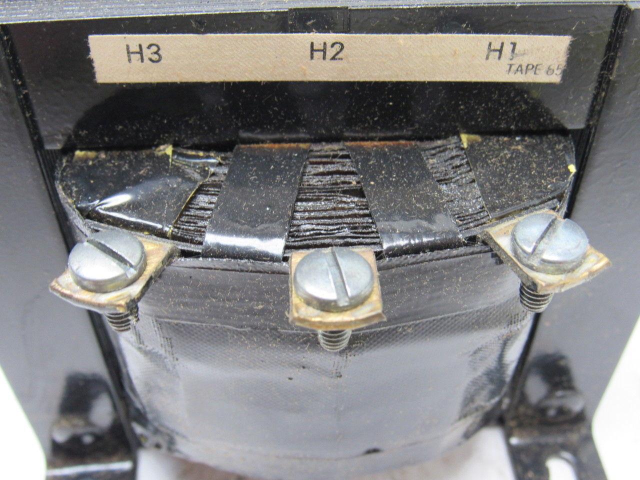 Carrier HT01BE200 440/550-220V .200 KVA Transformer 50/60 Hz. Single Ph.