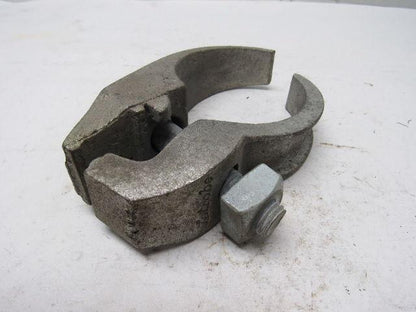 Latrobe 3-1/2" Edge Clamp Parallel Pipe Ridged Conduit Galvanized Lot Of 4