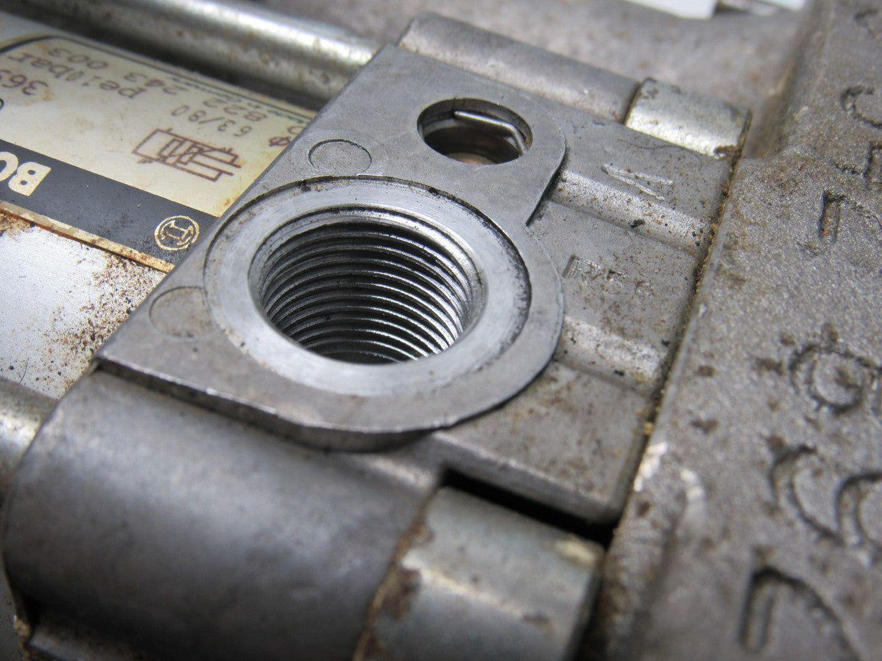 Bosch 3 842 892 112 Pallet Lift Transfer System Pneumatic Cylinder Slide Rack