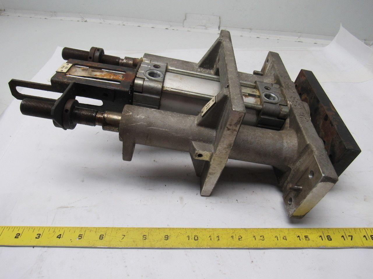 Bosch 3 842 892 112 Pallet Lift Transfer System Pneumatic Cylinder Slide Rack