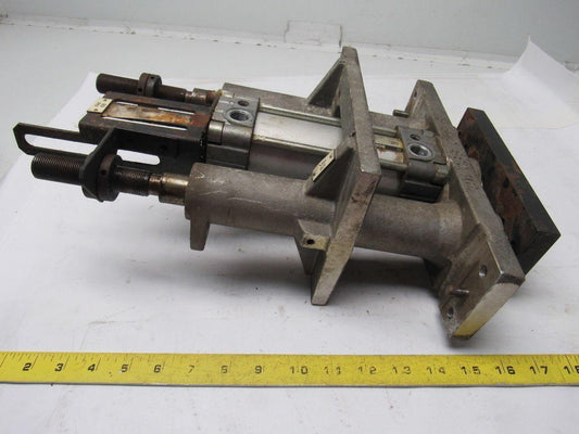 Bosch 3 842 892 112 Pallet Lift Transfer System Pneumatic Cylinder Slide Rack