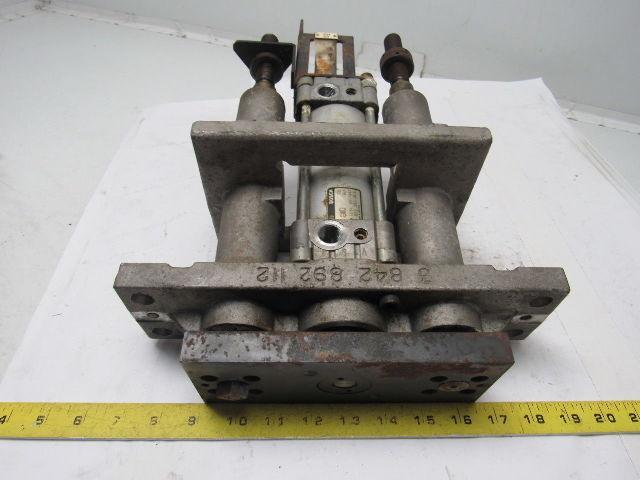 Bosch 3 842 892 112 Pallet Lift Transfer System Pneumatic Cylinder Slide Rack