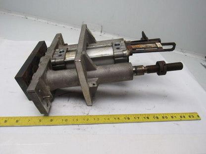 Bosch 3 842 892 112 Pallet Lift Transfer System Pneumatic Cylinder Slide Rack