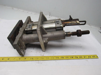 Bosch 3 842 892 112 Pallet Lift Transfer System Pneumatic Cylinder Slide Rack