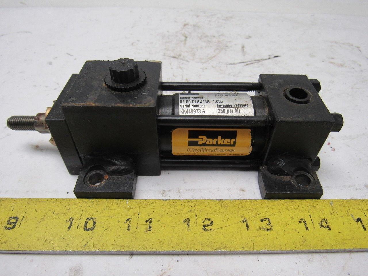 Parker 01.00 C2AU14A 1.000 Pneumatic Cylinder