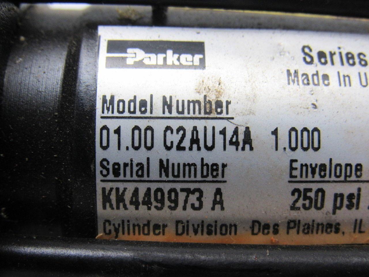 Parker 01.00 C2AU14A 1.000 Pneumatic Cylinder