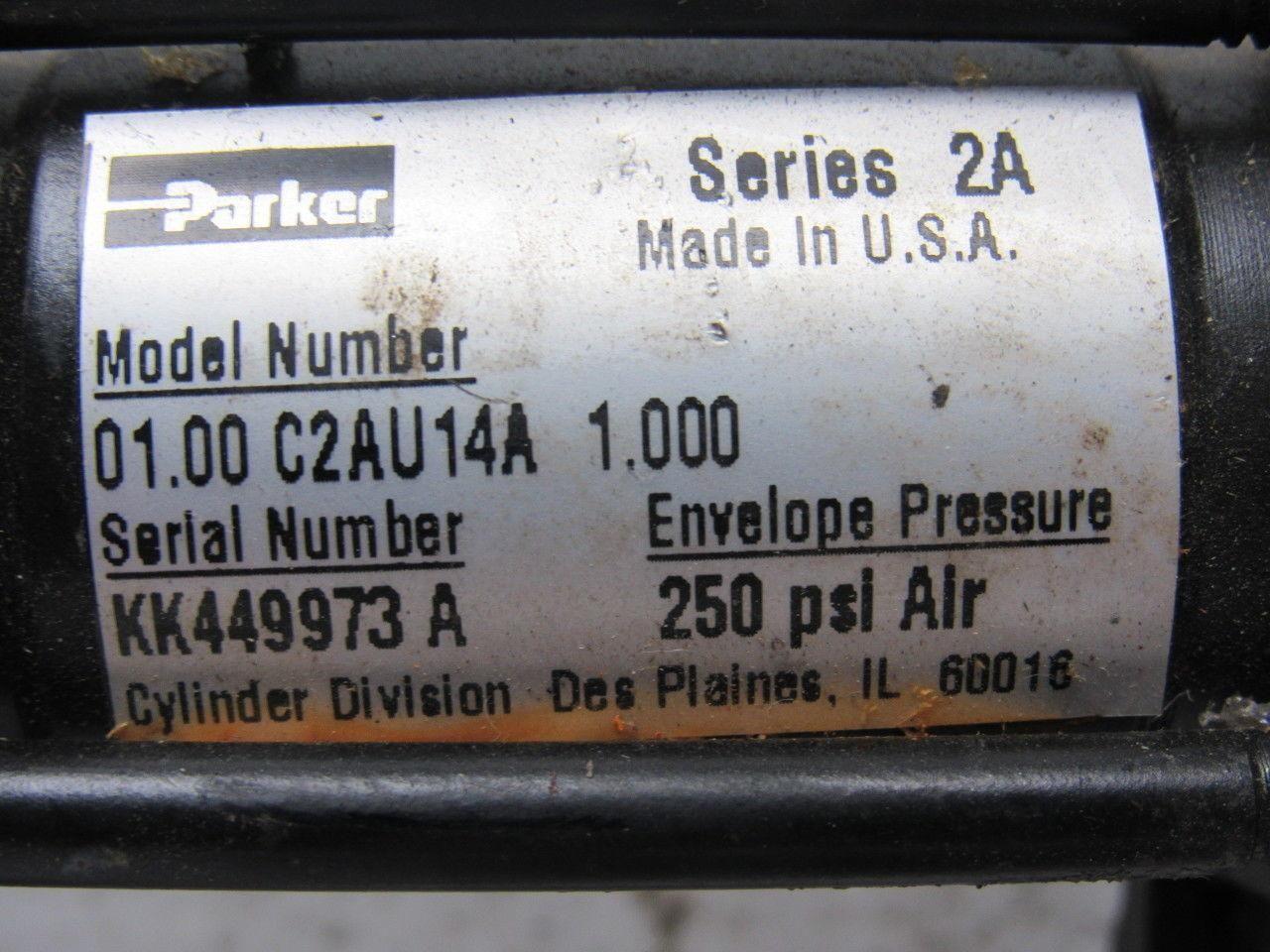Parker 01.00 C2AU14A 1.000 Pneumatic Cylinder