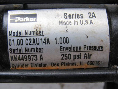 Parker 01.00 C2AU14A 1.000 Pneumatic Cylinder