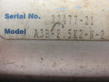 FPS A3B-2.5K2-N-2 Pneumatic Cylinder 1-1/2" Bore 7" Stroke