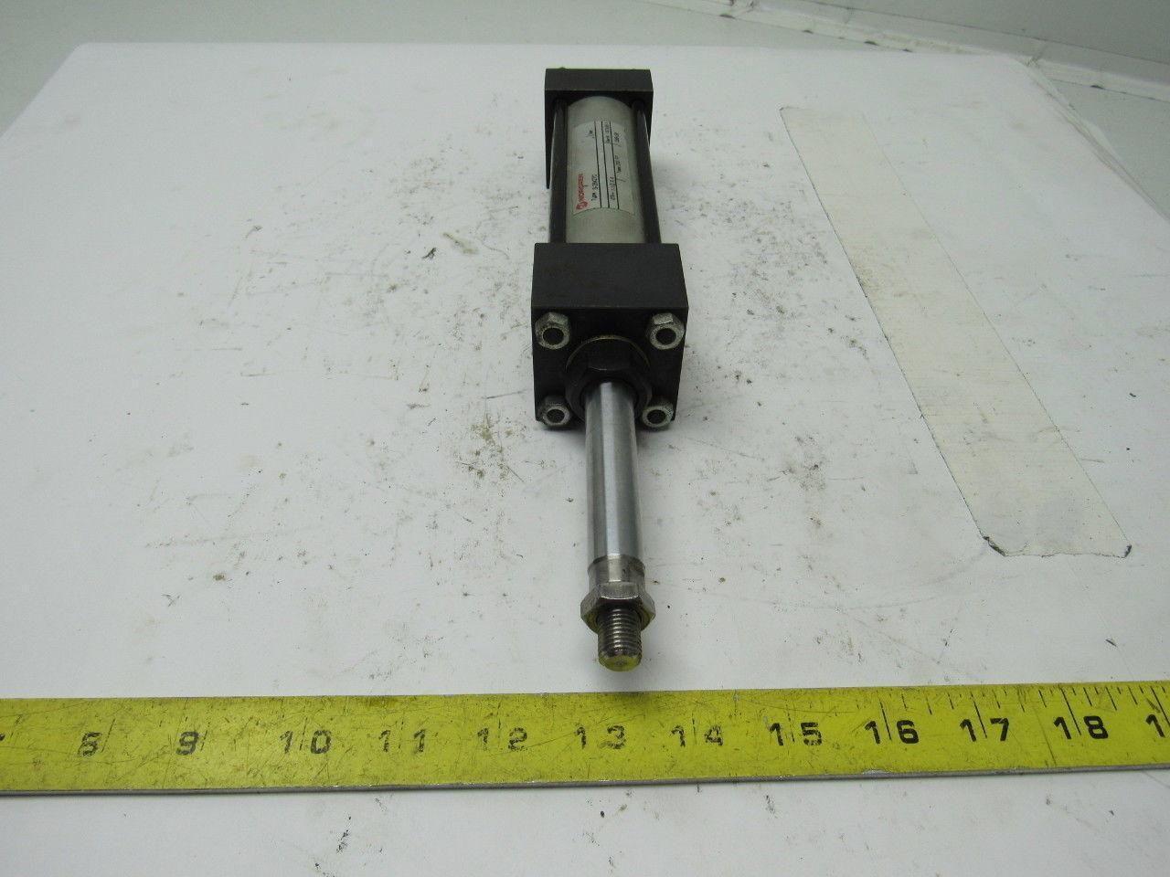 Norgren S-26427C Pneumatic Cylinder 1-1/2" Bore 4" Stroke W/Adjustable Stop