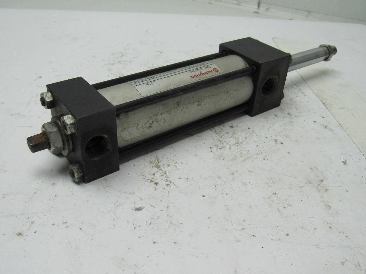 Norgren S-26427C Pneumatic Cylinder 1-1/2" Bore 4" Stroke W/Adjustable Stop