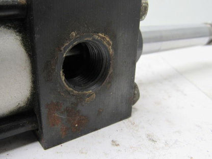 Norgren S-26427C Pneumatic Cylinder 1-1/2" Bore 4" Stroke W/Adjustable Stop