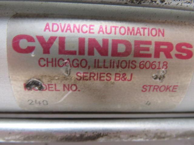 Advance Automation Model 240 Pneumatic Air Cylinder 1-3/4" Bore X 4" Stroke