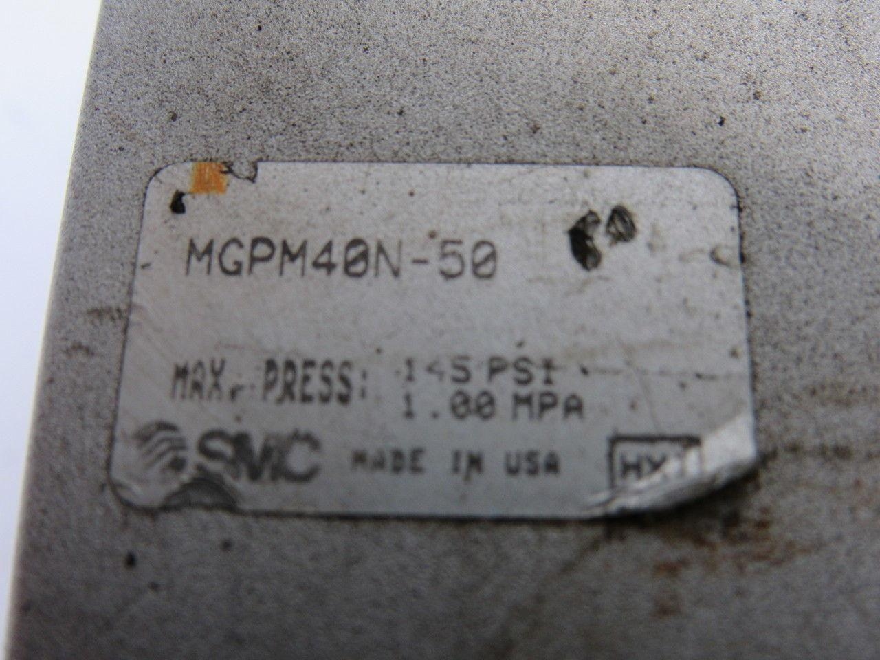 SMC MGPM40N-50 Pneumatic Cylinder 40mm Bore 50mm Stroke