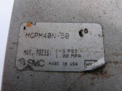 SMC MGPM40N-50 Pneumatic Cylinder 40mm Bore 50mm Stroke