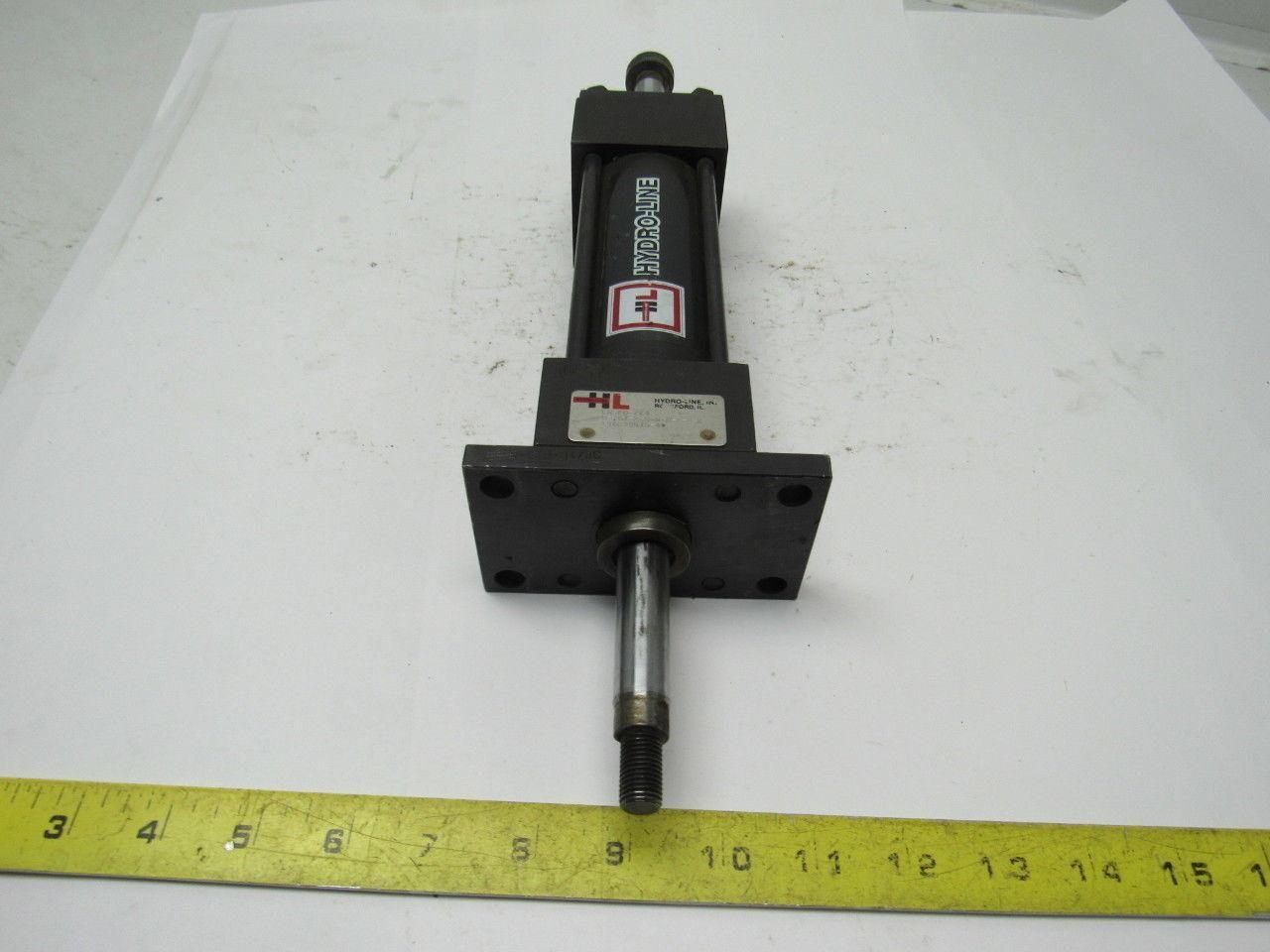 Hydro-Line LR5FD-2X4-N-63-2-N-N-N--2-2-X Pneumatic Cylinder 2.5" Bore X 2.5"