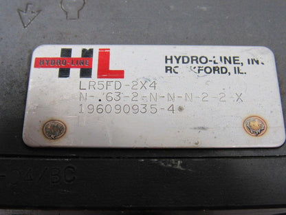 Hydro-Line LR5FD-2X4-N-63-2-N-N-N--2-2-X Pneumatic Cylinder 2.5" Bore X 2.5"