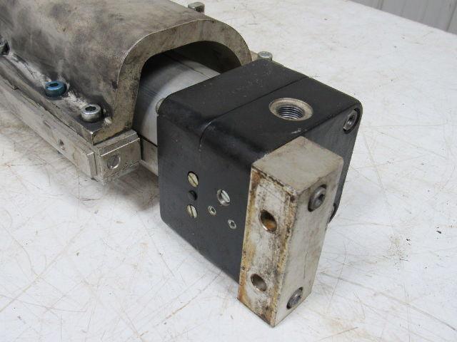 HoerbigerOriga P126-S/20X22-BM Pneumatic Rodless Cylinder 63mm Bore x 22" Stroke