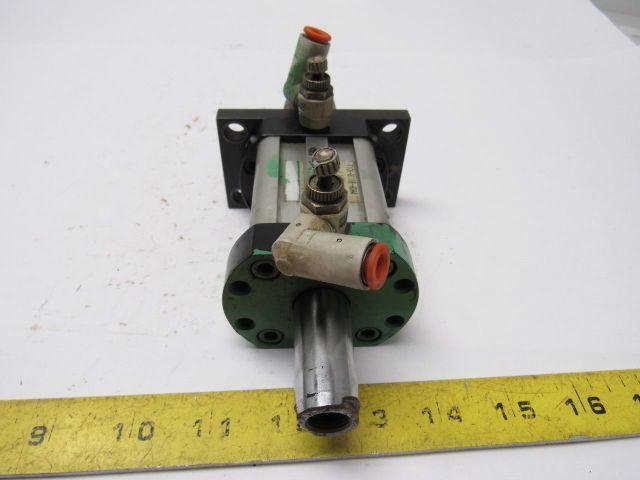 Numatics F1CK-01188-ADA4 Pneumatic Cylinder 1-1/2" Bore X 1-1/2" Stroke