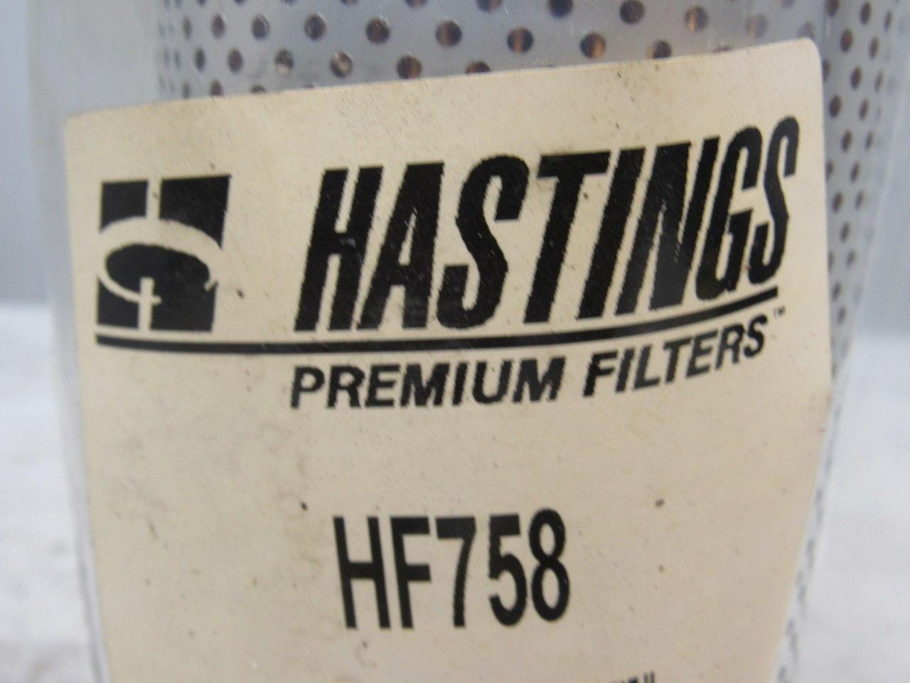HASTINGS HF758 Hydraulic Filter Element See Attached File Lot of 12