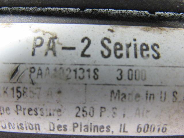 Schrader Bellows PAA102131S 3.000 1-1/2" Bore X 3" Stroke Pneumatic Cylinder