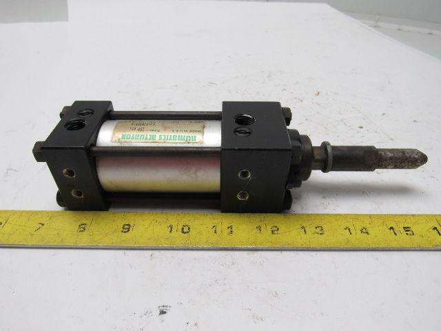 Numatics S4AK-01I1C-BAA2 1-1/2" Bore X 1" Stroke Pneumatic Cylinder