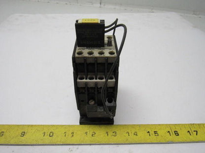 Siemens 3TH8280-0A AC 600V  Contactor 220V Coil 8 N.O. Contacts