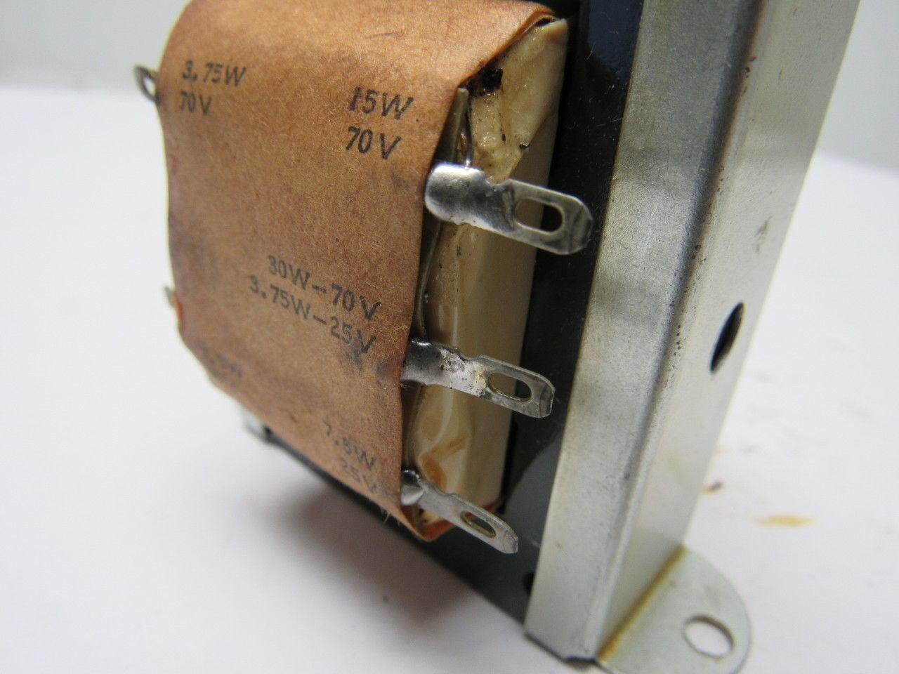 Electro-Voice TM30 Line Matching Transformer (30W @25V) Line to Voice Coil