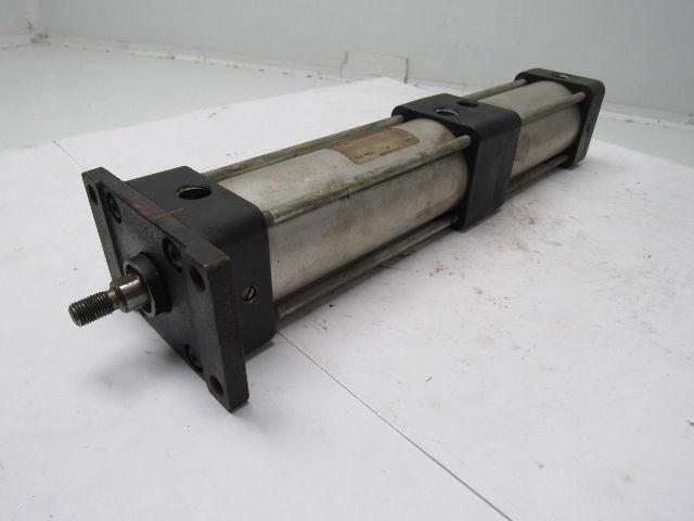SMC NCA1F250-0325+0175-XC11 2-1/2" Bore X 3-1/2+1-3/4" Stroke Pneumatic Cylinder