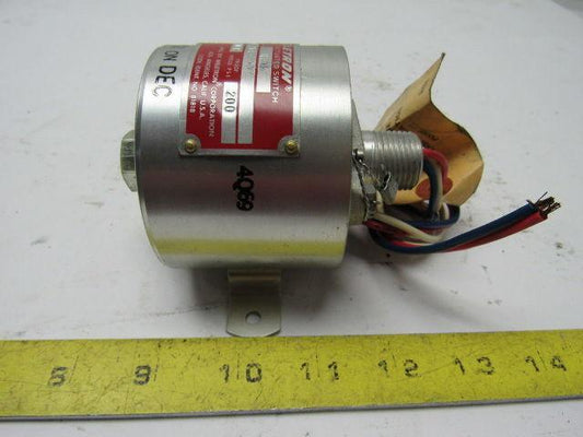 Meletron 420E 20L-2337 Pressure Actuated Switch Proof Press. 200 PSI