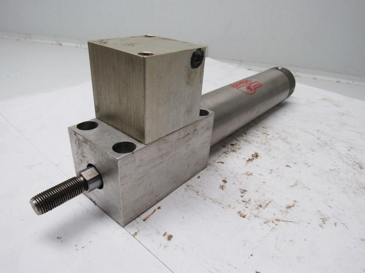 Bimba BFLM-316-DXPW Pneumatic Rod Line Lock Cylinder 2" Bore X 6" Stroke