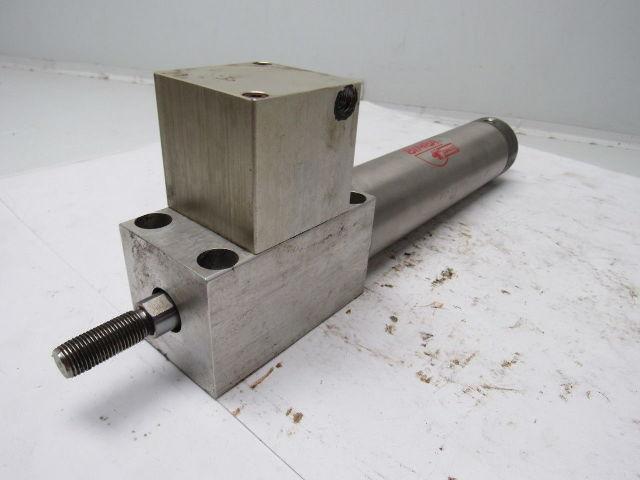 Bimba BFLM-316-DXPW Pneumatic Rod Line Lock Cylinder 2" Bore X 6" Stroke