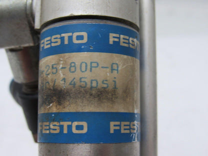 Festo DSNN-25-80P-A Pneumatic Cylinder 25mm Bore X 80mm Stroke