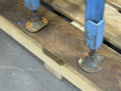 FONGEX 6" Steelbelt Chip Conveyor 6x45" Intake 220/440V 5FPM 38" Discharge Ht