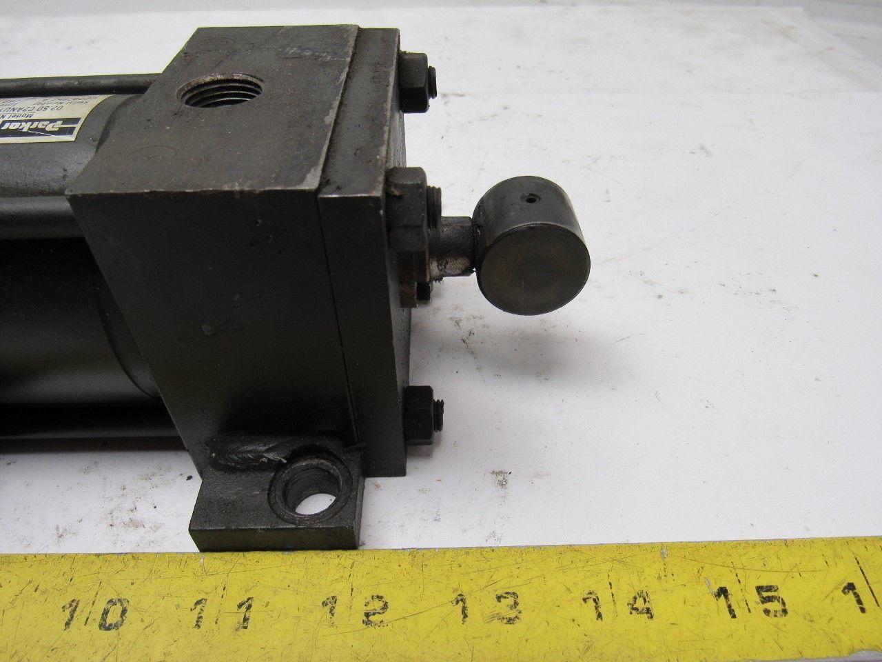 Parker 02.50 C2ANU14A 1.000 Pneumatic Cylinder 2-1/2" Bore X 1" Stroke