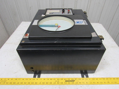 Cambridge/Partlow 5035 Furnace Temp Recording  W/Carbon Index Meter Data Logger
