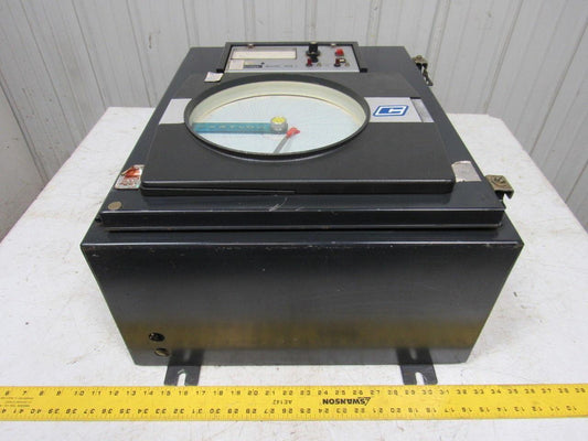 Cambridge/Partlow 5035 Furnace Temp Recording  W/Carbon Index Meter Data Logger