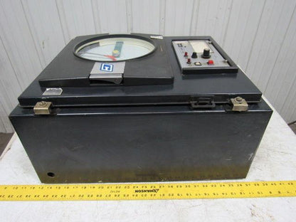 Cambridge/Partlow 5035 Furnace Temp Recording  W/Carbon Index Meter Data Logger