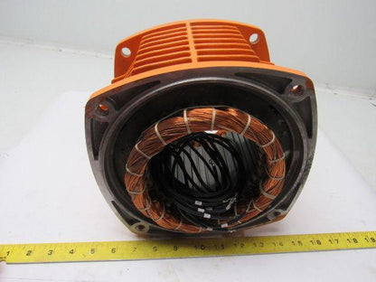 Yaskawa E3S5501 3 Ph Induction Motor Stator 230/460V 1720 RPM  4 Pole Kito Hoist